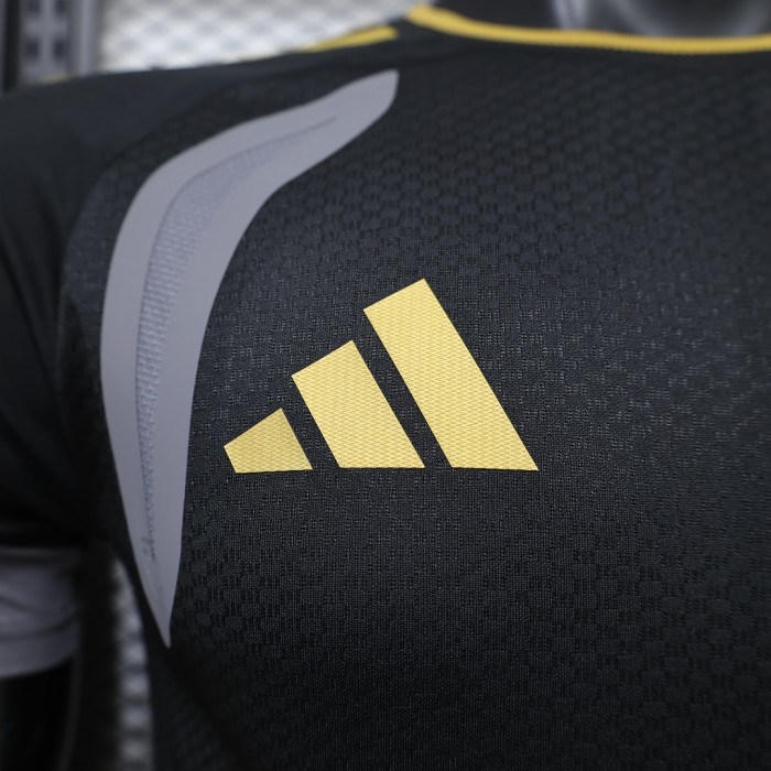 Maillot Juve Shirt Player Version 2026-2027 Juventus Black/Grey Soccer Training Jersey Football Shirt