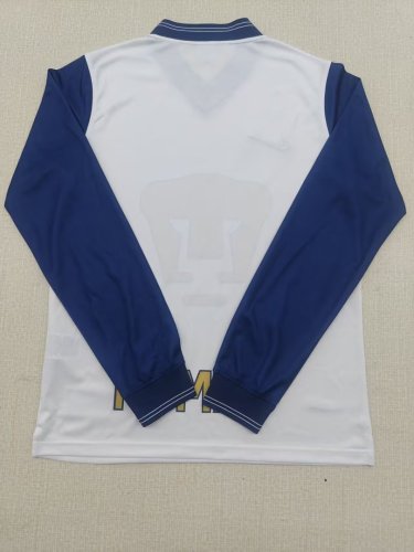 Long Sleeve Retro Jersey 1998-1999 Pumas Home Soccer Jersey Vintage Football Shirt