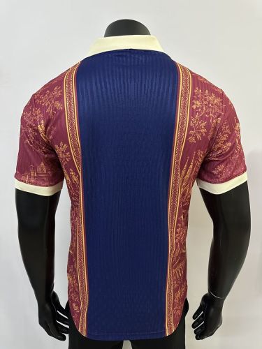 Barca Camisetas de Futbol Player Version 2026-2027 Barcelona Blue/Maroon Soccer Jersey