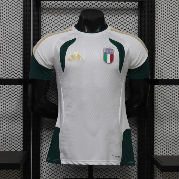 Player Version 2026 Italy White/Blue Soccer Training Jersey Football Shirt
