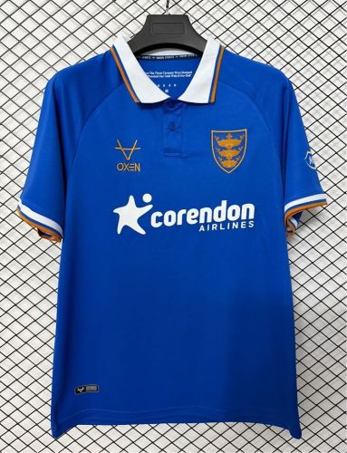 Fans Version 2026-2027 Hull City Third Away Blue Soccer Jersey Football Shirt