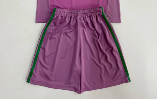 Fan Version 2026-2027 Arsenal Purple Goalkeeper Soccer Shorts Football Shorts