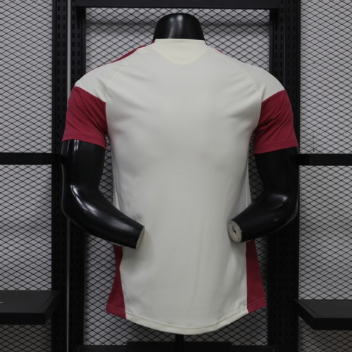 Player Version 2026-2027 Real Madrid White/Pink Soccer Training Jersey Real Football Shirt