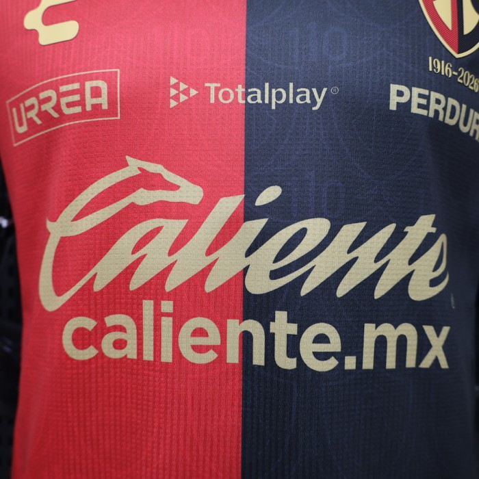 Player Version 2026-2027 Club Atlas Home Soccer Jersey Football Shirt