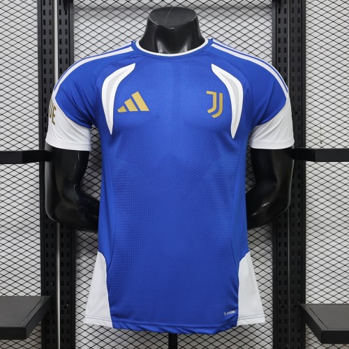 Maillot Juve Shirt Player Version 2026-2027 Juventus Light Blue/White Soccer Training Jersey Football Shirt