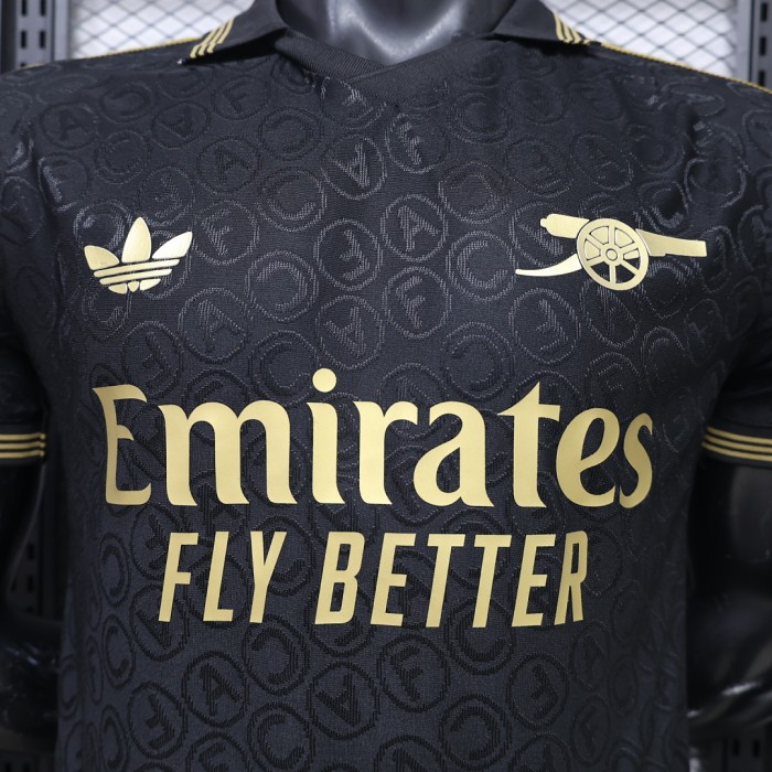 Player Version 2026-2027 Arsenal Black Soccer Jersey Football Shirt