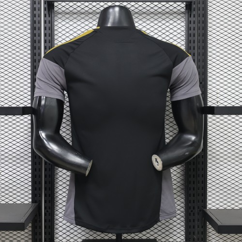 Maillot Juve Shirt Player Version 2026-2027 Juventus Black/Grey Soccer Training Jersey Football Shirt