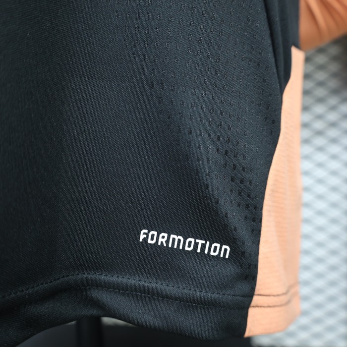 Long Sleeve Player Version 2026-2027 Arsenal Black/Orange Footbal Training Shirt Soccer Jersey