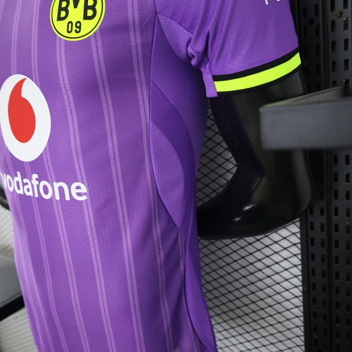 Player Version 2026-2027 Borussia Dortmund Third Away Purple Soccer Jersey BVB Football Shirt