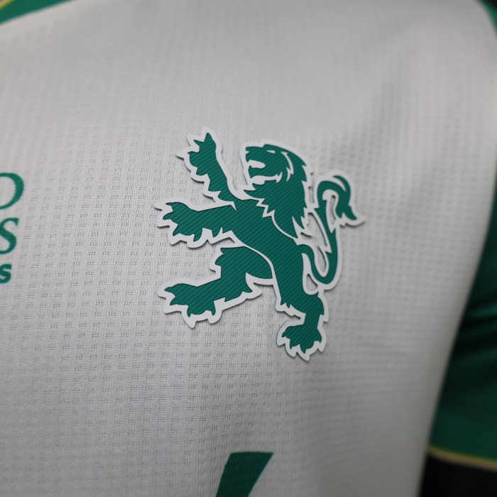 Player Version 2026-2027 Club Leon Away White Soccer Jersey Football Shirt