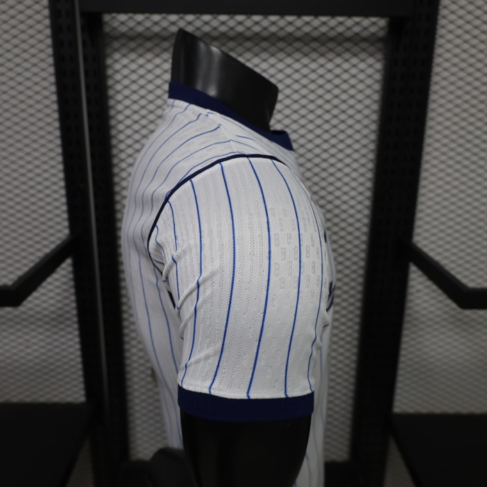 with Scudetto+Coppa Italia Patch Player Version 2026-2027 Inter Milan Away White Soccer Jersey Inter Football Shirt