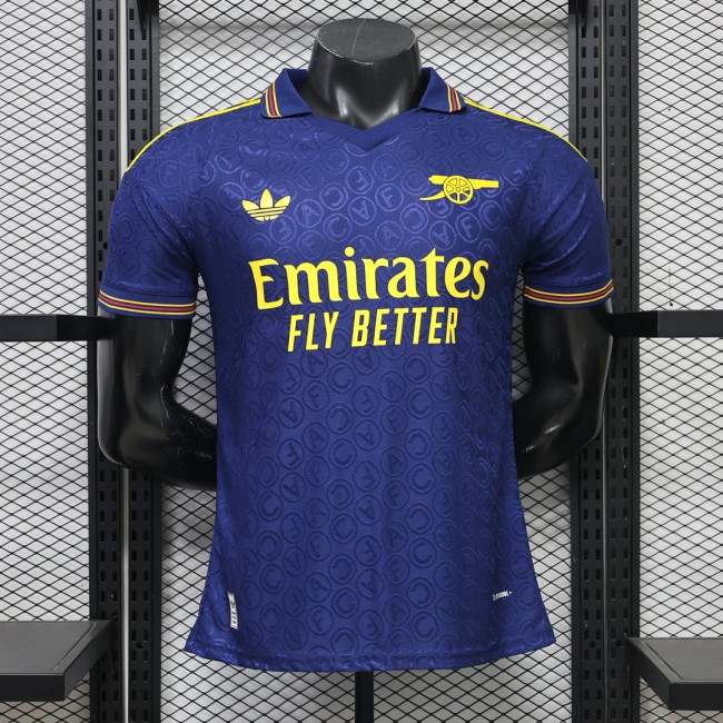 Player Version 2026-2027 Arsenal Dark Blue Soccer Jersey Football Shirt