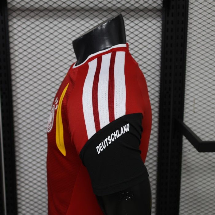 Player Version 2026 Germany Red/Black/Yellow Soccer Jersey Football Shirt