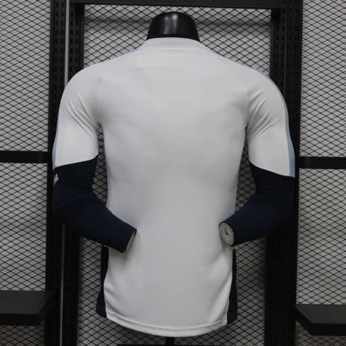 Player Version 2026 Argentina White/Blue Soccer Training Jersey Camisetas de Futbol