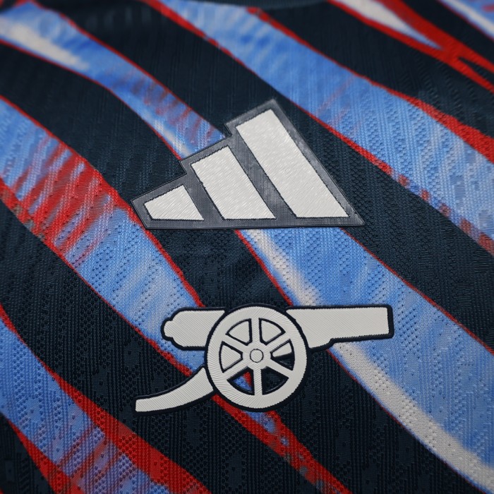 Player Version 2026-2027 Arsenal Blue/Red Soccer Training Jersey Football Shirt