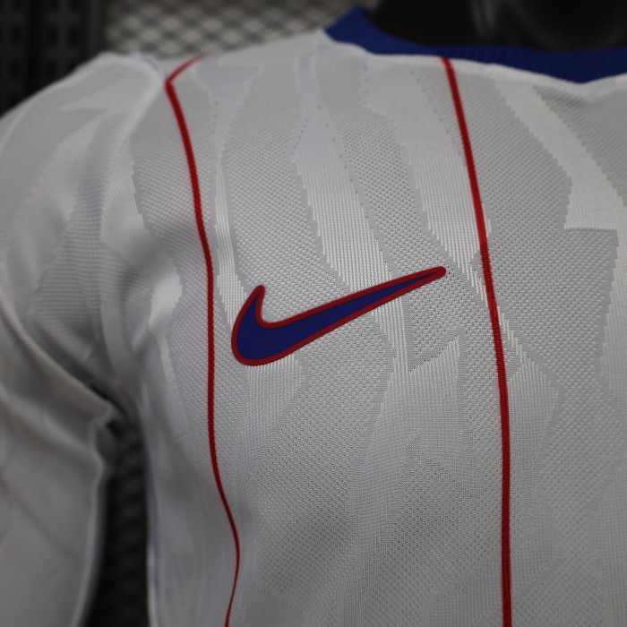 Long Sleeve Player Version 2026-2027 Chelsea Third Away White Soccer Jersey Football Shirt