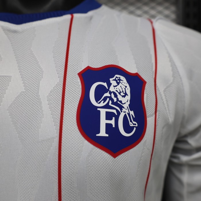 Long Sleeve Player Version 2026-2027 Chelsea Third Away White Soccer Jersey Football Shirt