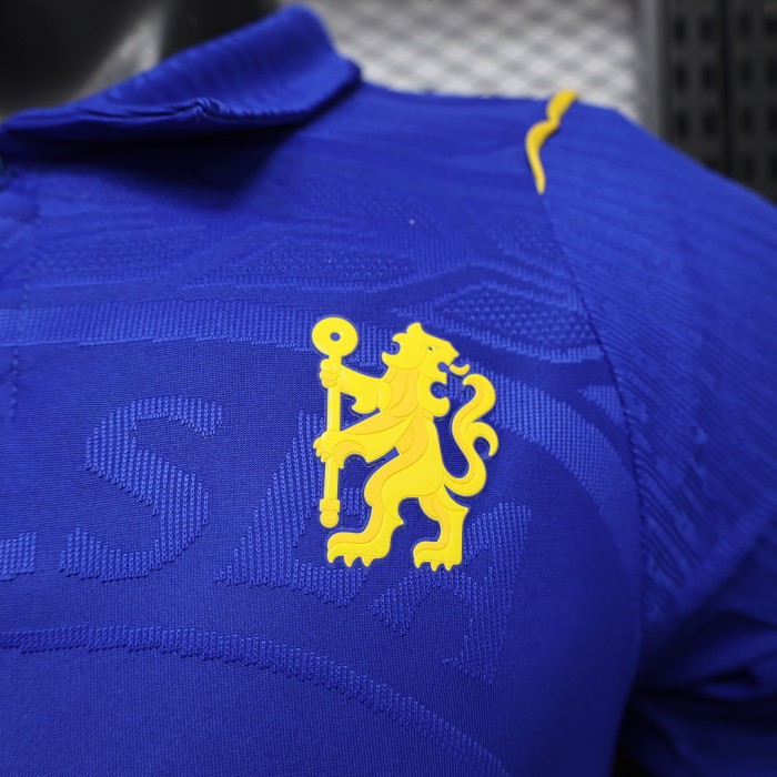 with Sponor Logo Player Version 2026-2027 Chelsea Home Soccer Jersey Football Shirt