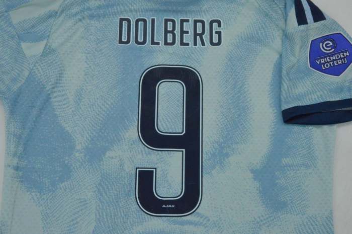 with Team Rock Stars It+Olympia+Eredivisie Patch Fans Version 2026-2027 Ajax DOLBERG 9 Third Away Soccer Jersey Football Shirt