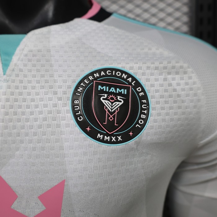 Long Sleeve Player Version 2026-2027 Inter Miami Third Away Soccer Jersey Football Shirt