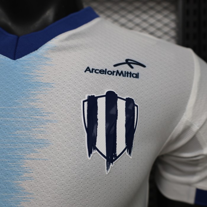 Player Version 2026-2027 Monterrey Third Away White Soccer Jersey Menterrey Football Shirt