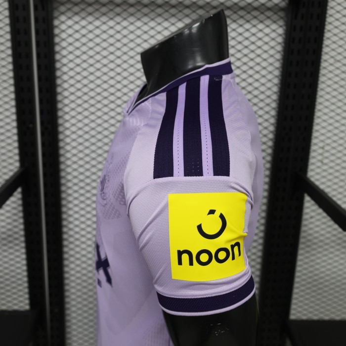Player Version 2026-2027 Newcastle United Third Away Purple Soccer Jersey Football Shirt