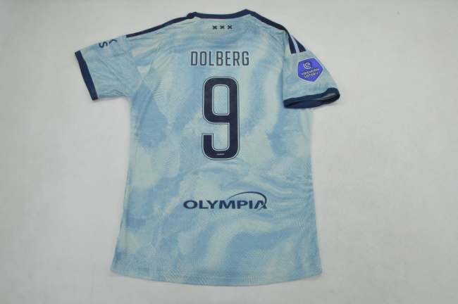 with Team Rock Stars It+Olympia+Eredivisie Patch Fans Version 2026-2027 Ajax DOLBERG 9 Third Away Soccer Jersey Football Shirt