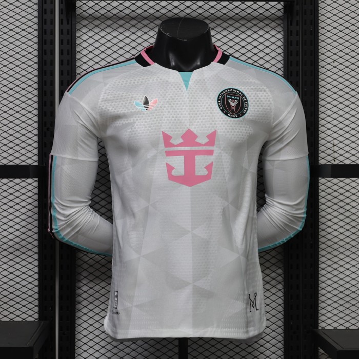 Long Sleeve Player Version 2026-2027 Inter Miami Third Away Soccer Jersey Football Shirt