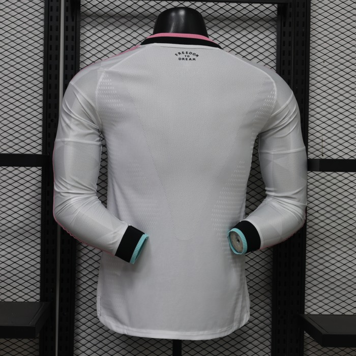 Long Sleeve Player Version 2026-2027 Inter Miami Third Away Soccer Jersey Football Shirt