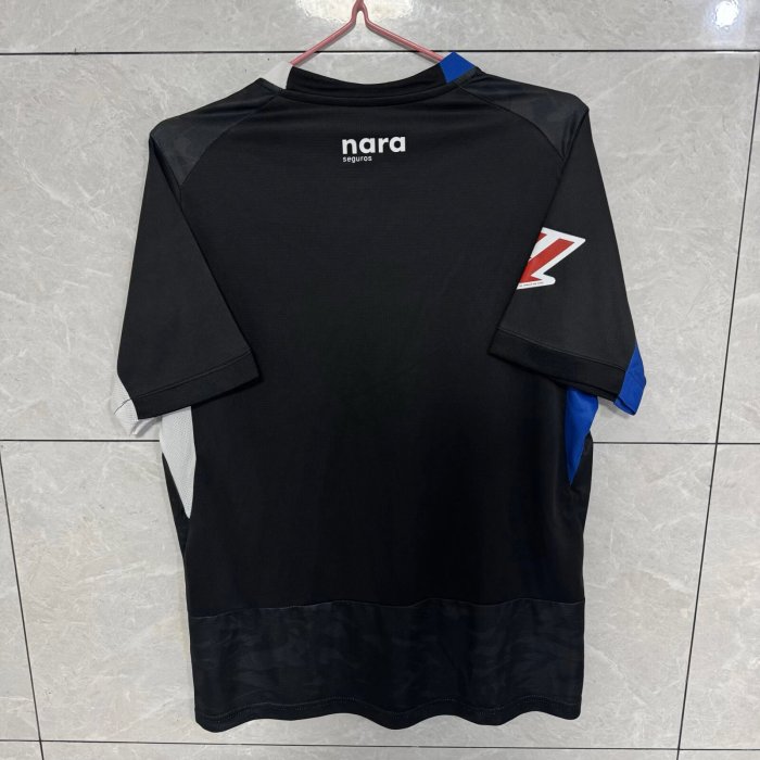 with LALIGA Patch Fans Version 2026-2027 Leganes Away Black Soccer Jersey Leganés Football Shirt