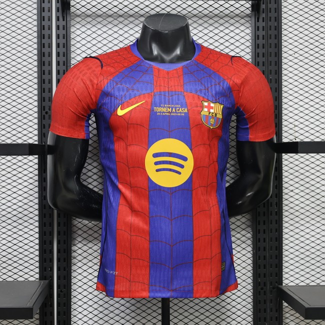 Barca Camisetas de Futbol Player Version 2026-2027 Barcelona Spider Version Soccer Jersey