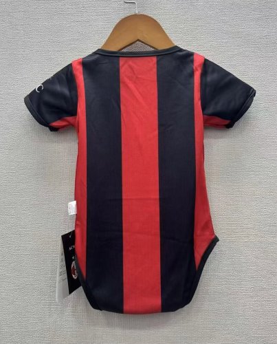 Baby Cloth 2026-2027 Ac Milan Home Soccer Jersey Baby Onesies