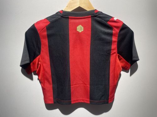 Women 2026-2027 AC Milan Home Crop Soccer Shirt Girl Football Jersey