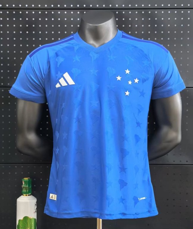 Player Version 2026-2027 Cruzeiro Home Football Shirt Soccer Jersey