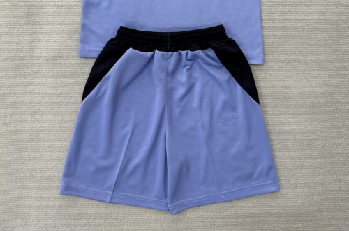Fan Version 2026-2027 Marseille Third Away Purple Soccer Shorts Football Shorts