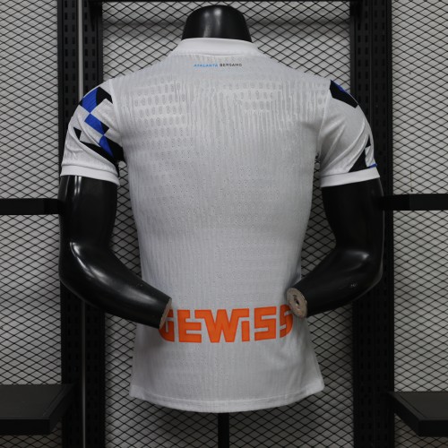 Player Version 2026-2027 Atalanta Bergamasca Calcio Away White Soccer Jersey Football Shirt