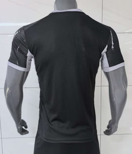 Fans Version 2026-2027 Stade de Reims Third Away Black Soccer Jersey Football Shirt
