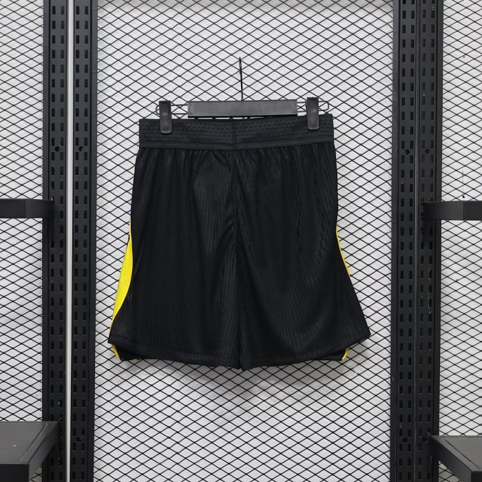 Player Version 2025-2026 Chelsea Away Black Soccer Shorts Football Shorts