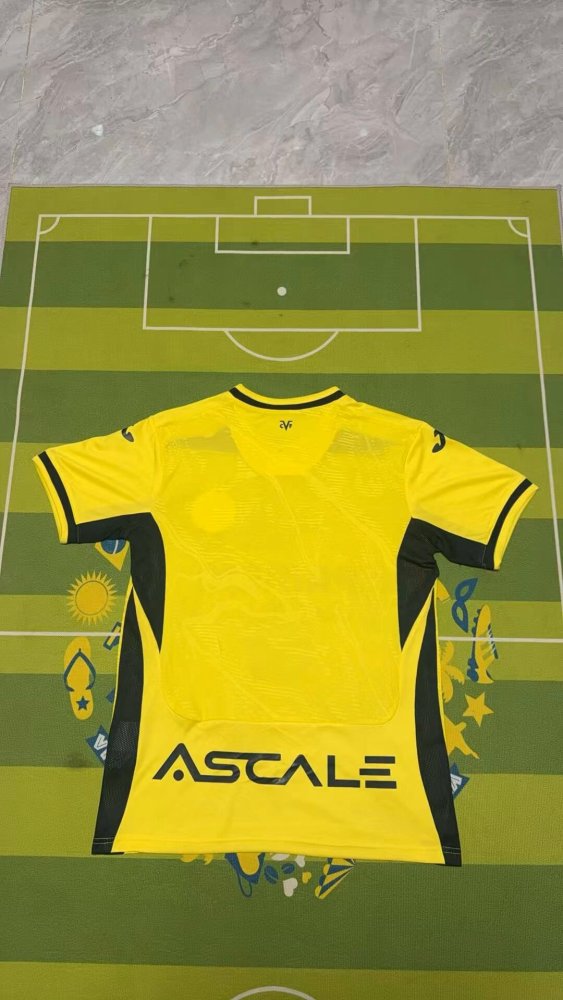 Fans Version 2026-2027 Villarreal Home Soccer Jersey Football Shirt