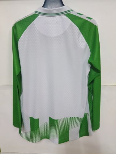 Long Sleeve Fan Version 2026-2027 Real Betis Home Soccer Jersey Football Shirt