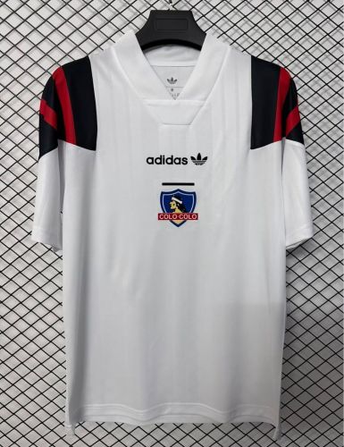 Fan Version 2026-2027 Colo-Colo White EQT Soccer Jersey Football Shirt
