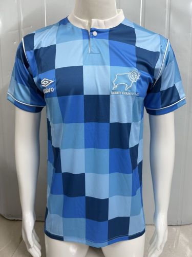 Retro Jersey 1987-1990 Derby County Home Soccer Jersey Vintage Football Shirt