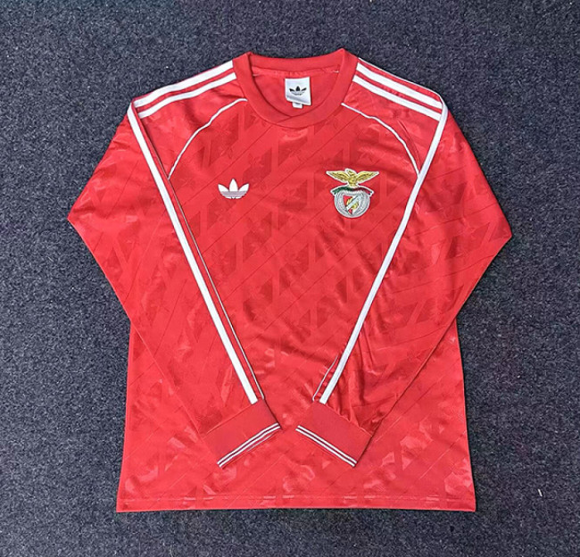 Long Sleeve 2026-2027 Benfica Red Soccer Jersey Football Shirt