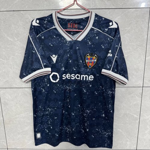 with Sponor Logo Fan Version 2026-2027 Levante Third Away Soccer Jersey Football Shirt