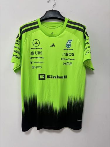 2026 Mercedes Green T-shirt Mecedes Racing Jersey