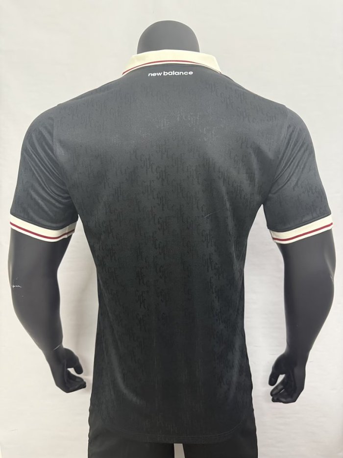 Player Version 2026-2027 Sao Paulo Third Away Black Soccer Jersey Football Shirt