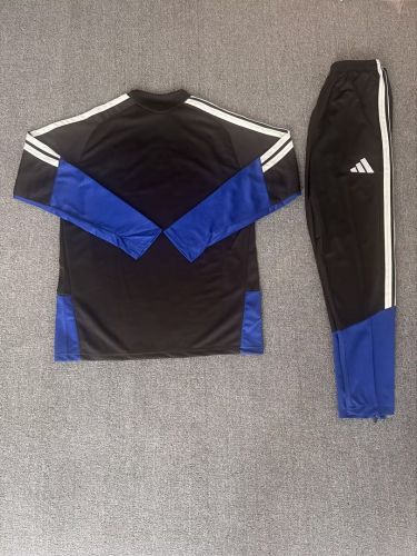 2026-2027 Leeds United Black Soccer Training Sweater Jacket Football Jacket and Pants