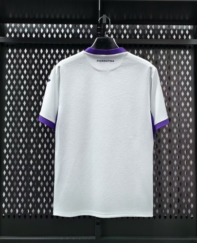 Florence Maillot Fan Version 2026-2027 Fiorentina Away White Soccer Jersey