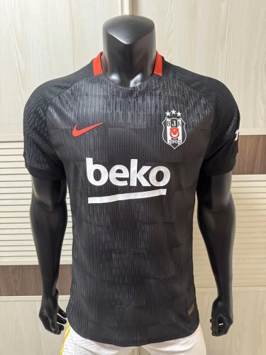 Player Version 2026-2027 Besiktas Away Black Soccer Jersey Beşiktaş Football Shirt