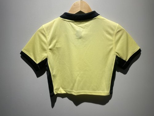 Women 2026-2027 Vasco Da Gama Third Away Yellow Crop Soccer Shirt Girl Football Jersey